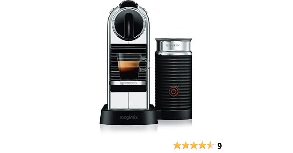 Magimix Nespresso Citiz et Milk Chrome 
