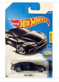 Preisvergleich Produktbild Hot Wheels 2017 - Tesla Model S (Schwarz) #43