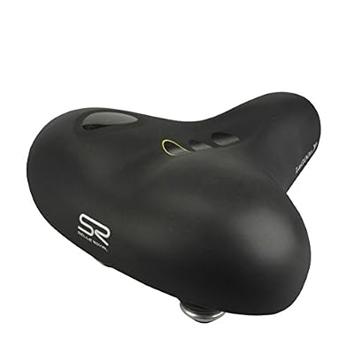 Selle Royal Adultes Elastomer Selle en Gel Tour, Noir, One Size