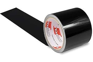 Oracal Molduras Lámina 10m X 8cm Negro Brilloso Fundido Car Wrapping Película Auto Cast Film Gloss Negro