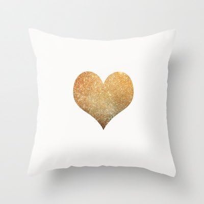 Decorative Arts Gold Heart Pillowcase New Design Pillow cover for Sofa Octopus