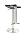 Produktbild mayer Barhocker Bar- und Tresenhocker Wave Edelstahl Look schwarz