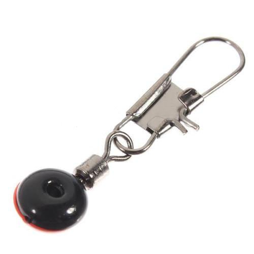 TOOGOO(R) 100X Schnelle Perlen Laufwirbel Wirbel Sicherheitskarabiner Posen Adapter Neu - 5