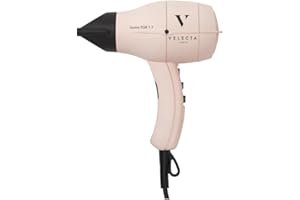 Velecta Paris - Sèche-cheveux professionnel - ICONIC TGR 1.7 Rose poudré