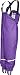 Playshoes Rain Dungarees Waterproofs Easy Fit Girl's Trousers Purple 7-8 Years