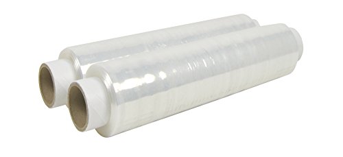 Frischhaltefolie Großrollen - 300m lang, transparent - Rollenbreite: 30 oder 45cm (Breite: 30cm, 2 Rollen)