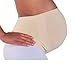 100% SEAMLESS ULTIMATE COMFORT MATERNITY SUPPORT BELT BLACK WHITE NUDE (NUDE M)