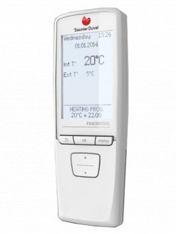 Saunier Duval thermostat programmation saunier duval exacontrol e7rb avec récepteur radio