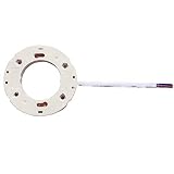 Entrada: AC220-240V, esta base de portalámparas es ideal para lámparas LED GX53 y bombillas CFL.