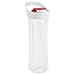 Produktbild Ultratec To Go Trinkflasche für Blender to Go - Tropfsicherer Trinkdeckel mit verschließbarer Trinkmund und Tragegriff, weiß/rot