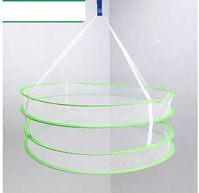 Dhruheer Movable Foldable Double Layer Folding Hanging Clothes