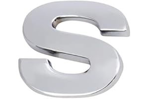 Bingohobby 3D Metal Alfabeto Calcomanías y Pegatinas Emblemas 4.5cm DIY Coche y Moto Logo