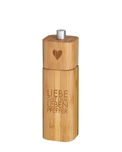 Pfeffermühle "Liebe gibt dem Leben Pfeffer"