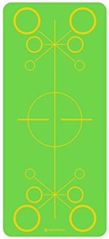 MerrithewAlignment Exercise & Yoga Mat, Green, 0.015"/4mm
