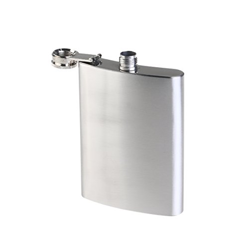 LUOEM 2pcs Edelstahl Flachmann 200ml Pocket Flachmann Geschenk - 3