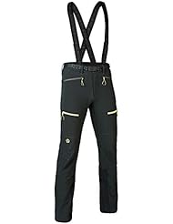ternua Hombre Pantalones Largo con tirantes desmontables impermeable negro/1272817 – 9937, color negro, tamaño extra-small