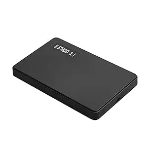 Layfuz 2.5'' Type-C to USB 3.0 External Hard Drive Portable D High Transmitting Speed Plug&Play for Desktop/Laptop (40GB) Black