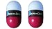 Produktbild 2er Set DREH DIR LICHT IN ROT 1.0 universell Deko-Leuchte mit einer langlebigen LED