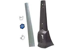 AER MOTO SPARE PARTS MASCHERINA COPRISTERZO COPRI STERZO NASELLO COMPLETO NERO VESPA 50 SPECIAL