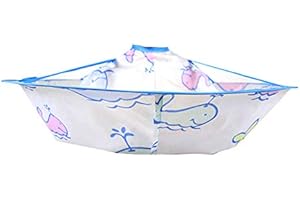 SUNTRADE Haarschneideumhang, rund, Regenschirm, wasserdichte Auffangschürze (Stil A)