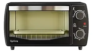 Lifelong LLOT10 10 Litres Oven, Toaster & Griller with Auto Shut Off and 30 Minute Timer, OTG Oven for Baking Cake, Pizza, Grilling and Toasting at Home ( 2 Years Warranty, Black) at Rs. 999