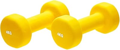 Gorilla Sports 8 KG (2x4,0) Haltere fitness en vinyle