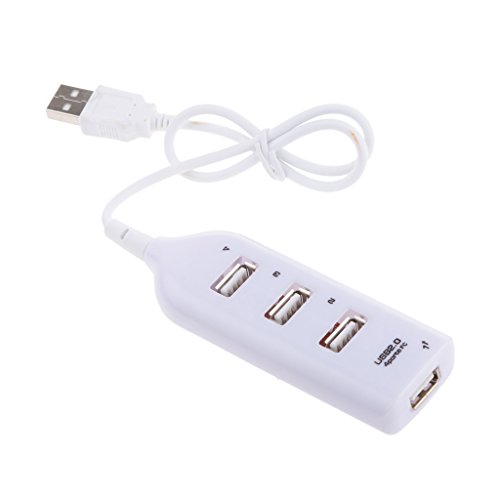 MagiDeal 4 Port USB HUB Datenhub für USB 2.0 kompatiblen Geräten - 6