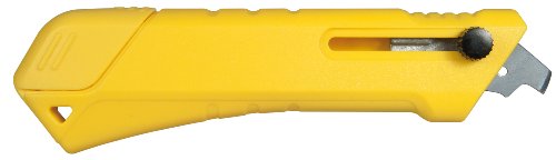 Stanley Spezialmesser für Kunststoff und Laminat, 145mm Länge, Klingenmagazin im Handgriff, STHT0-10192