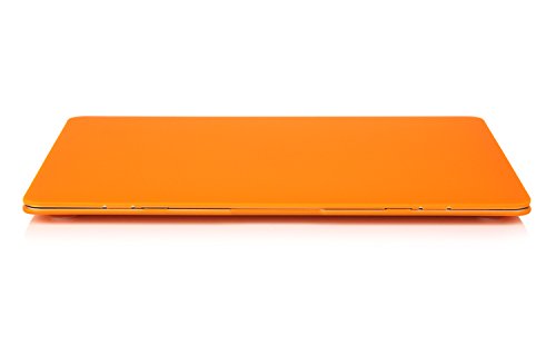 Aesetek Macbook Pro 15 Hülle 2016,Ultra Slim Hartschale SchutzHülle Snap Case für Neueste Apple Macbook Pro 15,4 zoll(A1707) mit/ohne Touch Bar und Touch ID,Matt Oberfläche,Orange - 5