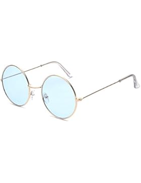 ALWAYSUV Metall Voll Rahmen PC Rund Linse Retro John Lennon Brille