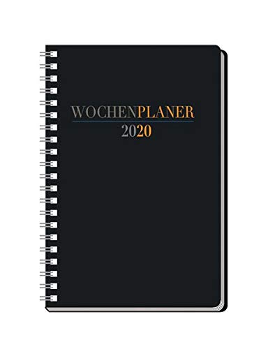 Télécharger Wochenplaner A5 mit Wire-O 2020 schwarz: Buchkalender Livre eBook France