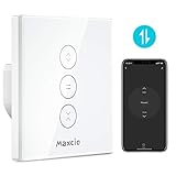 Control por Voz -- Compatible con Amazon Alexa (Echo / Dot / Tap) y Google Assistant. Simplemente conéctese para habilitar la habilidad Smartlife en la aplicación Alexa, entonces todo tu dispositivo puede escuchar el comando de voz
