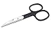 Professional Black Toe Nails Scissors Clipper Stainless Steel 3.75" Length Extra Strong Heavy Duty Ingrowing Toe & Hand Nails
