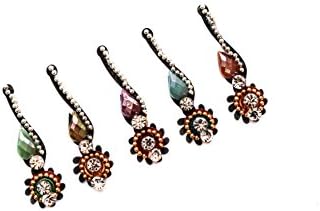 Teeliya® » 5 x Bindis ♦ Forehead Jewels ♦ Festival Face Gems ♦ Face Crystals ♦ Indian Bridal Jewellery