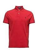  Polo Ralph Lauren - Polo - Liso - Manga Corta - para Hombre Rojo S