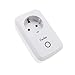 Produktbild WiFi Smart Socket Wireless Timer Plug Programmierbare Steckdose Switch Home Intelligente Automatisierung Fernbedienung über App für iOS und Android Geräte, EU Plug