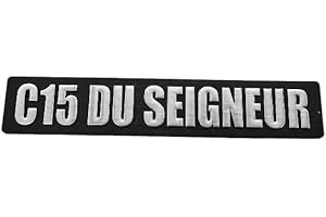 Youngtimersclassic Monogramme de Coffre Citroen C15 du Seigneur