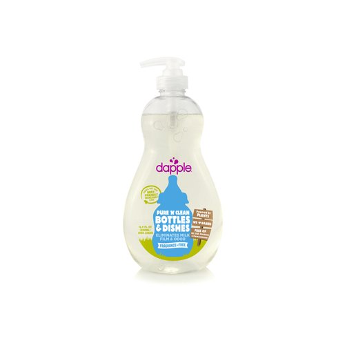 Dapple Baby Bottle and Dishwashing Liquid Fragrance Free - 16.9 fl oz