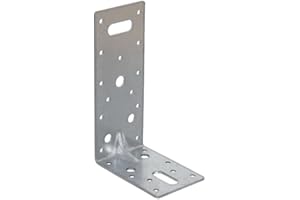 BPC Fixings Staffa angolare in acciaio inox, 150 mm di lunghezza x 60 mm di larghezza x 90 mm di altezza
