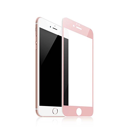 SUPTMAX iPhone 6s Screen Protector, iPhone 6 Tempered Glass Edge to Edge [3D Touch Compatible] [Anti-fingerprint ] Apple iPhone 6s Ballistic Glass (Rose Gold)