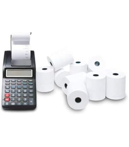 Calcolatrice Stampante Casio HR-8RCE - Display 12 Cifre, Funzione Check, Nero - Foto 6