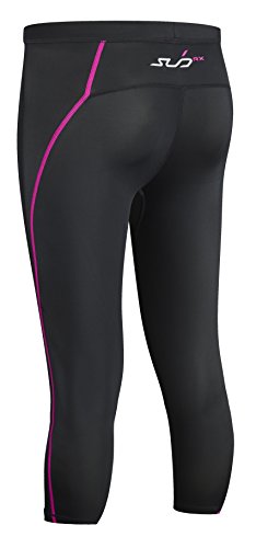 Sub Sports Women’s Elite RX Graduated Compression Tights 3/4 schwarz - 2