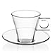 Produktbild Nescafé Dolce Gusto Espresso Glas, Tasse, Kaffeetasse mit Untertasse, 2er Pack