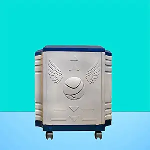 POWEREST Inverter Trolley Suitable for All Type Inverter-Batteries WhiteBlue