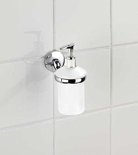 Wenko 22179100 Kuba Flüssigseifen-Spender, Zinkdruckguss, chrom, 11,5 x 7 x 15 cm - 2