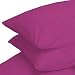 Produktbild Linens Range Bügelfreies Perkal-Spannbettlaken, 100% Polyester-Perkal, 20 Farben, Fuchsia, Super King
