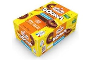 AHG INVESTMENT Doonuts St Michel Mega Box nappés Chocolat - 24 Donuts emballés individuellement