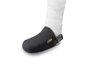 DOACT Funda de calcetín fundido Dedo del pie con correa antideslizante, Proteger bota para caminar y ortesis Férulas Tirantes Limpio, ajustable y una talla para la mayoría