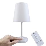 【10 Helligkeitsstufen und Zeiteinstellung 】Die Lampe LED ist hochwertig verarbeitet, ultraleicht und verfügt über 10 Dimmstufen. Mit dem batteriebetriebenen Dimmschalter können Sie das Licht Ihrer White Ambiance Lampen ganz einfach steuern. Sie können den Zeitschalter für 5 Minute, 10 Minute oder 30 Minuten einstellen um das Licht automatisch auszuschalten.