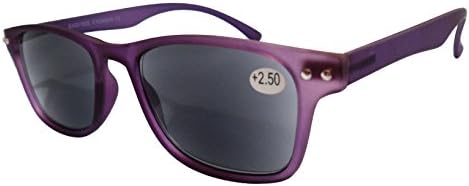 Ultra Lightweight Reading Glasses Sunglasses for Men and Women supplied with matching soft pouch (+3.00)